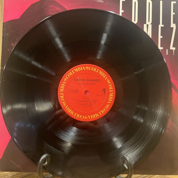 Eddie Gomez Discovery LP Album NM or M- Pristine! Sounds great! 1986 Latin jazz - Picture 4 of 8
